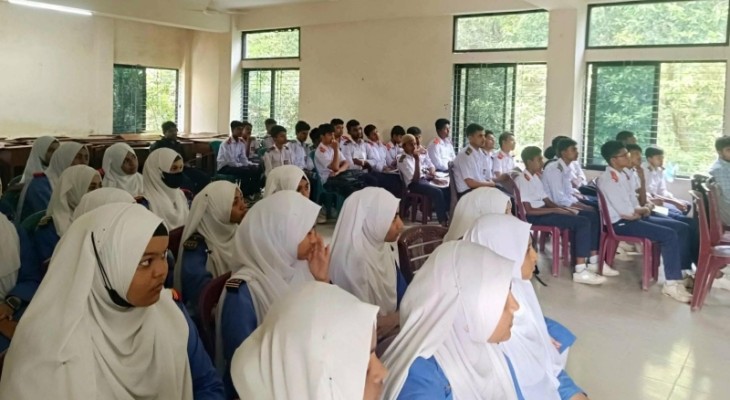 কুবি সাইন্স ক্লাবের আয়োজনে হাম বিষয়ক সচেতনতা কর্মসূচি 